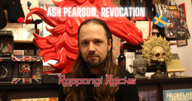 Ash Pearson of Revocation swung by Roppongi Rocks