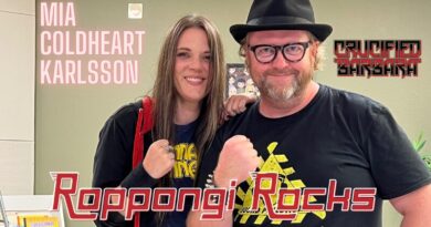Video | Backstage interview with Mia Coldheart Karlsson of Crucified Barbara at Skogsröjet