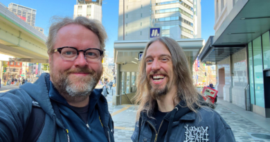 Video: Dirk Verbeuren of Megadeth talks with Roppongi Rocks in Osaka