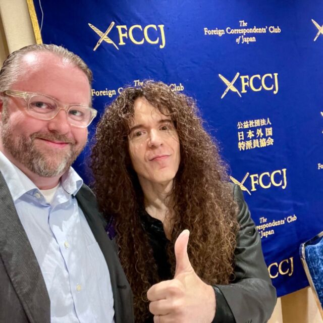 With @martyfriedman in Tokyo today.