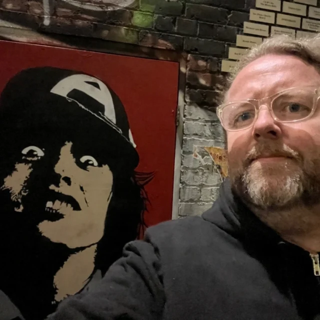 Roppongi Rocks boss Stefan Nilsson at AC/DC Lane in Melbourne tonight.