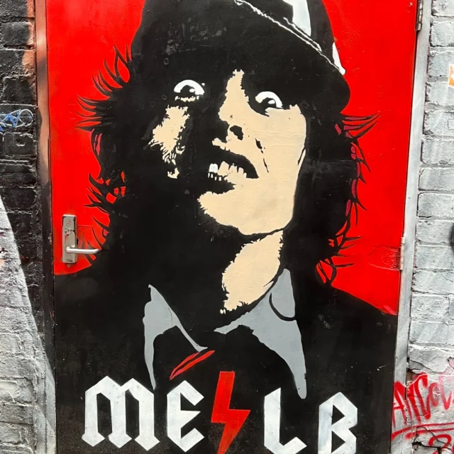 @acdc Lane in Melbourne.
