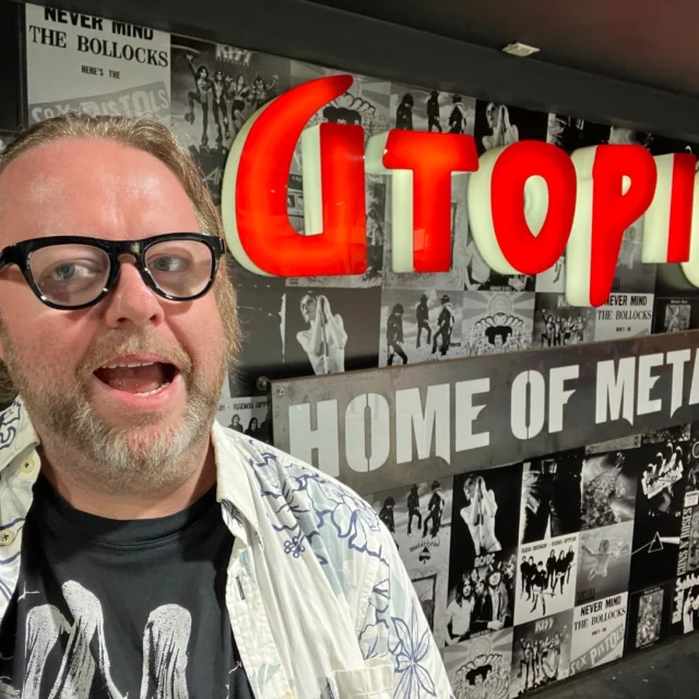 The obligatory visit to @utopiarecords in Sydney today.